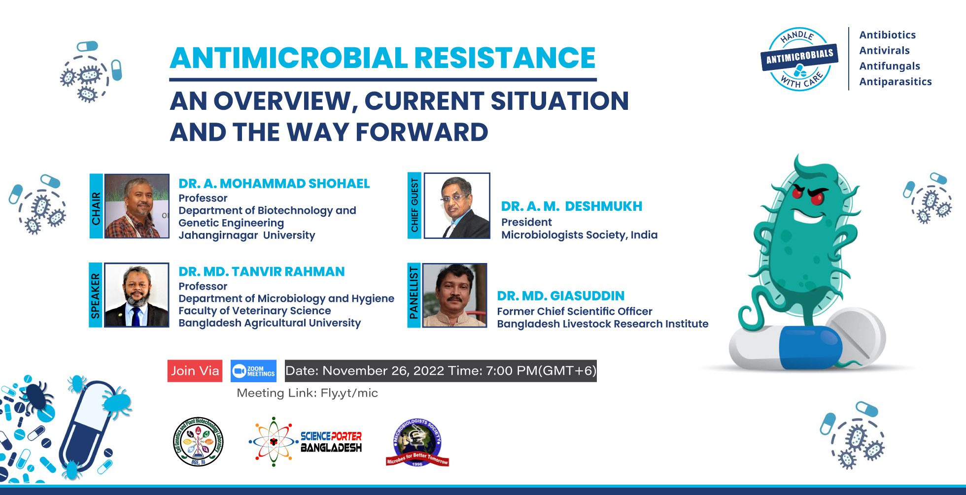 Webinar on Antimicrobial Resistance